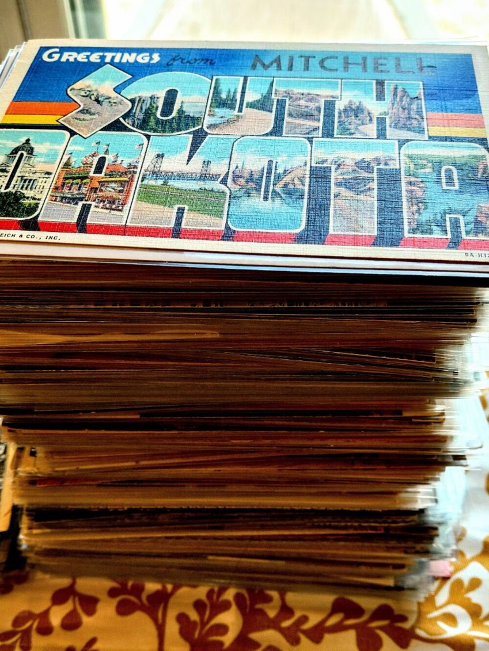 Lot of 50 Random Vintage Postcards 1900s to 1980s